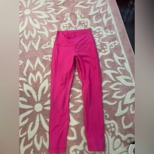 Lulu lemon leggings wunder under, 27’